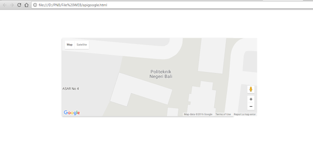 Google Map Google Map Pada Website
