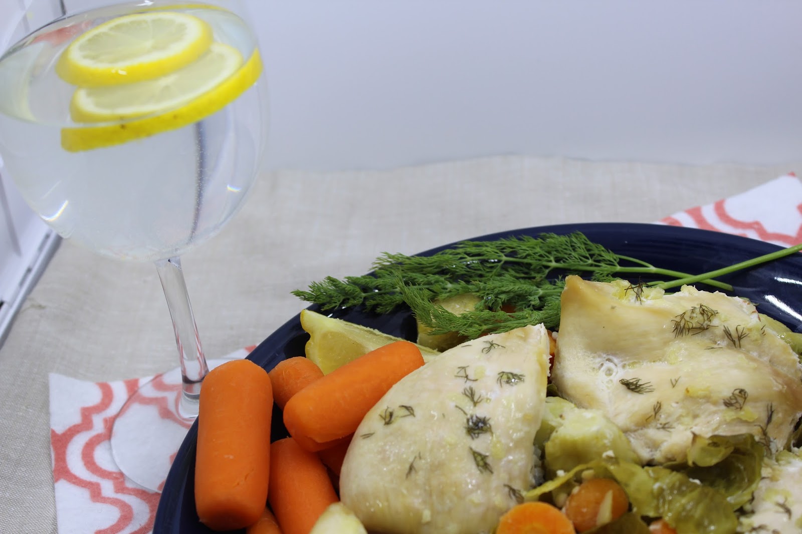 Aubrey Zaruba foodie friday...lemon dill chicken and vegetables