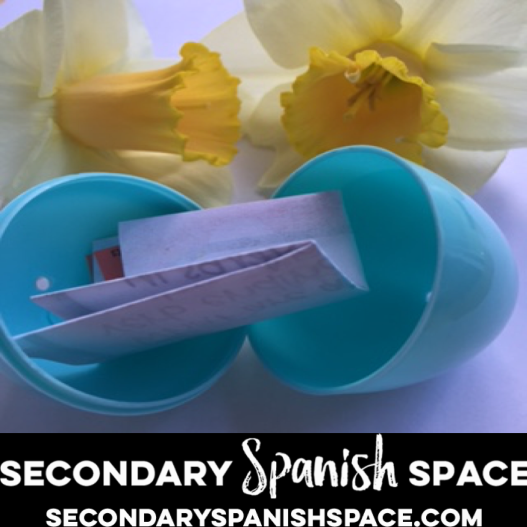 5 Ways to Use Plastic Eggs In Spanish Class Secondary Spanish Space