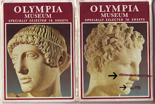 Kartu Pos Benda Benda Koleksi Museum Olympia Yunani - 07