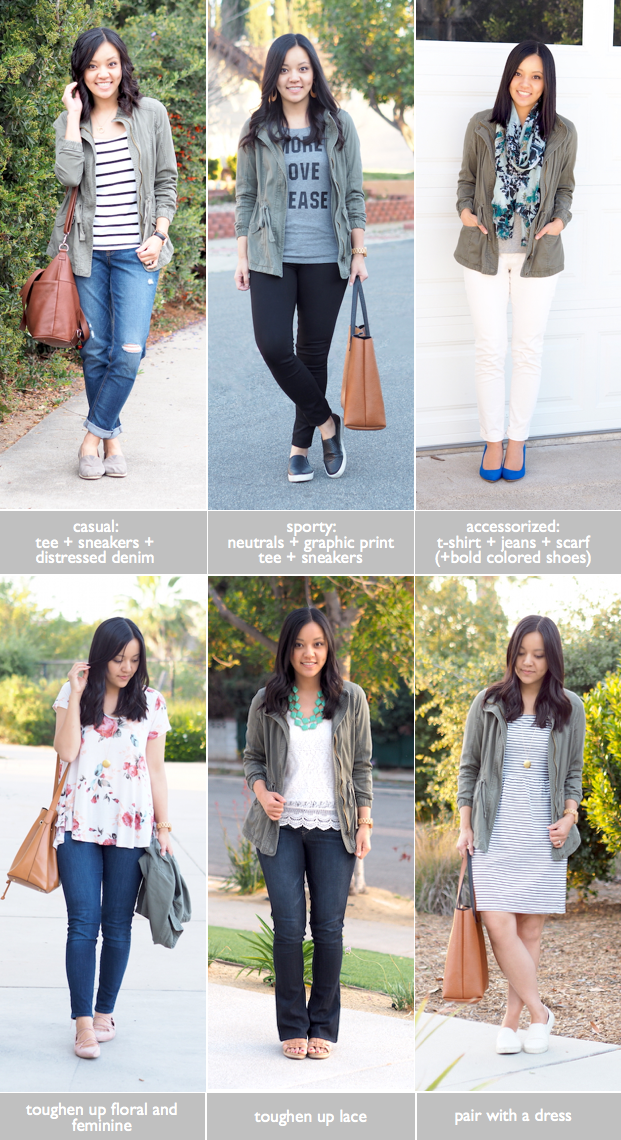 Putting Me Together: Utility Jacket Outfit Ideas for Spring