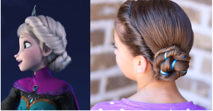 Tutorial peinado de Elsa de Frozen  Padres