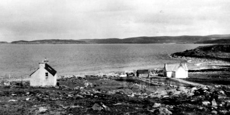 Tour Scotland Old Photograph Cottages Port Henderson Gairloch