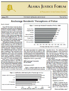 Alaska Justice Forum 28(1): 1–8 (Spring 2011). Alaska Justice Forum 28(1): 1–8 (Spring 2011).