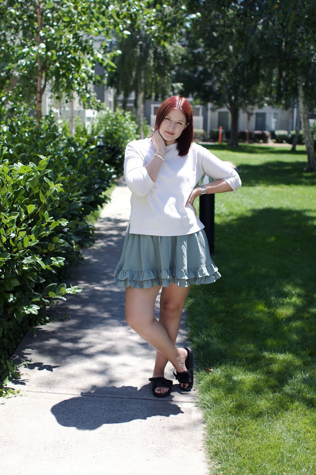h&m maternity skirt