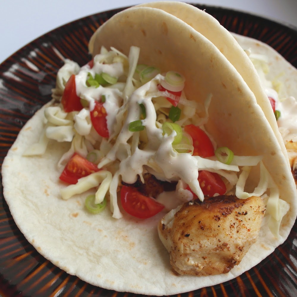 The Lunchbox Tree: Halibut Tacos