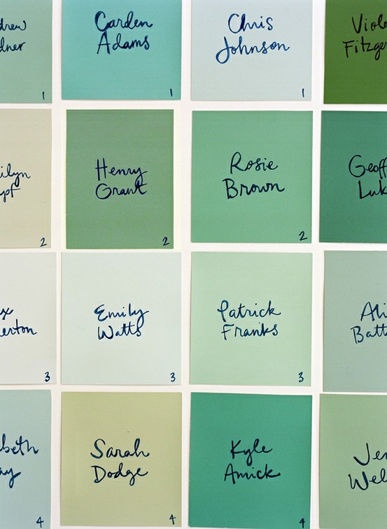 Newly Domesticated Today I Like Paint Chip Crafts