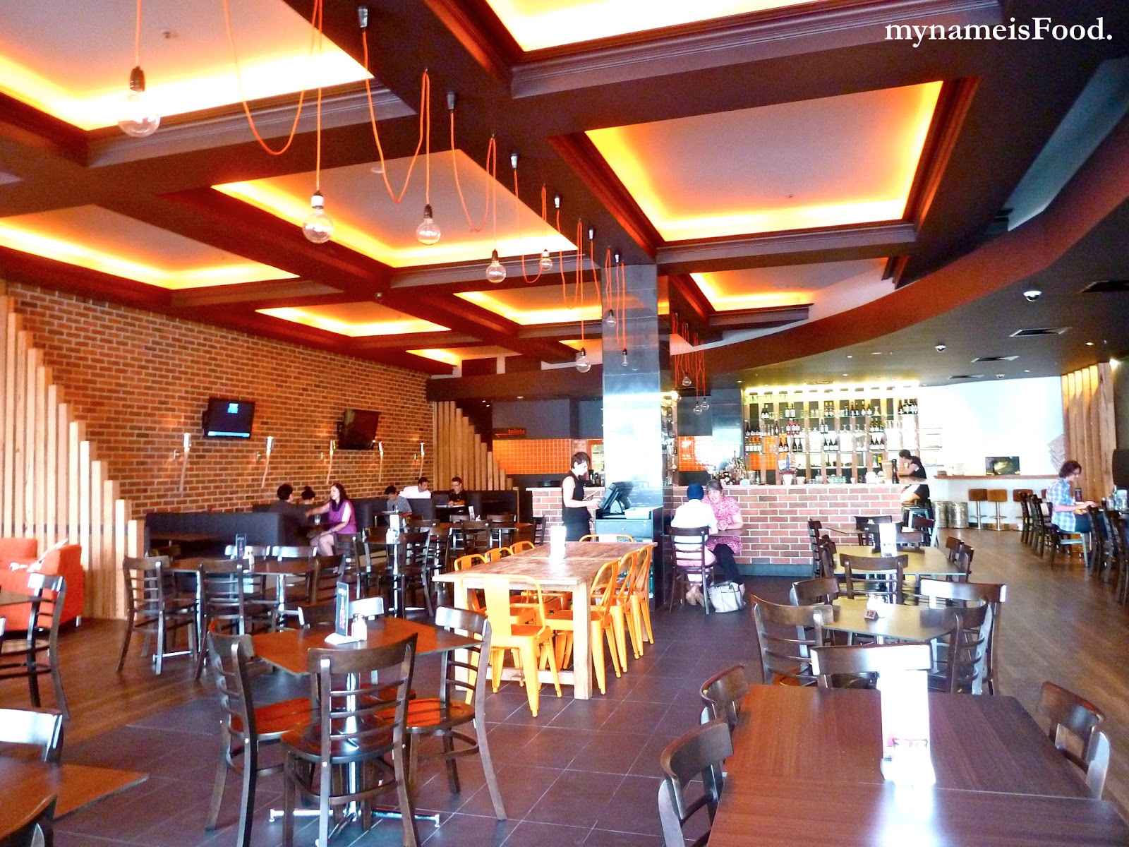 Groove Train, Westfield Chermside, Brisbane my name is Food.