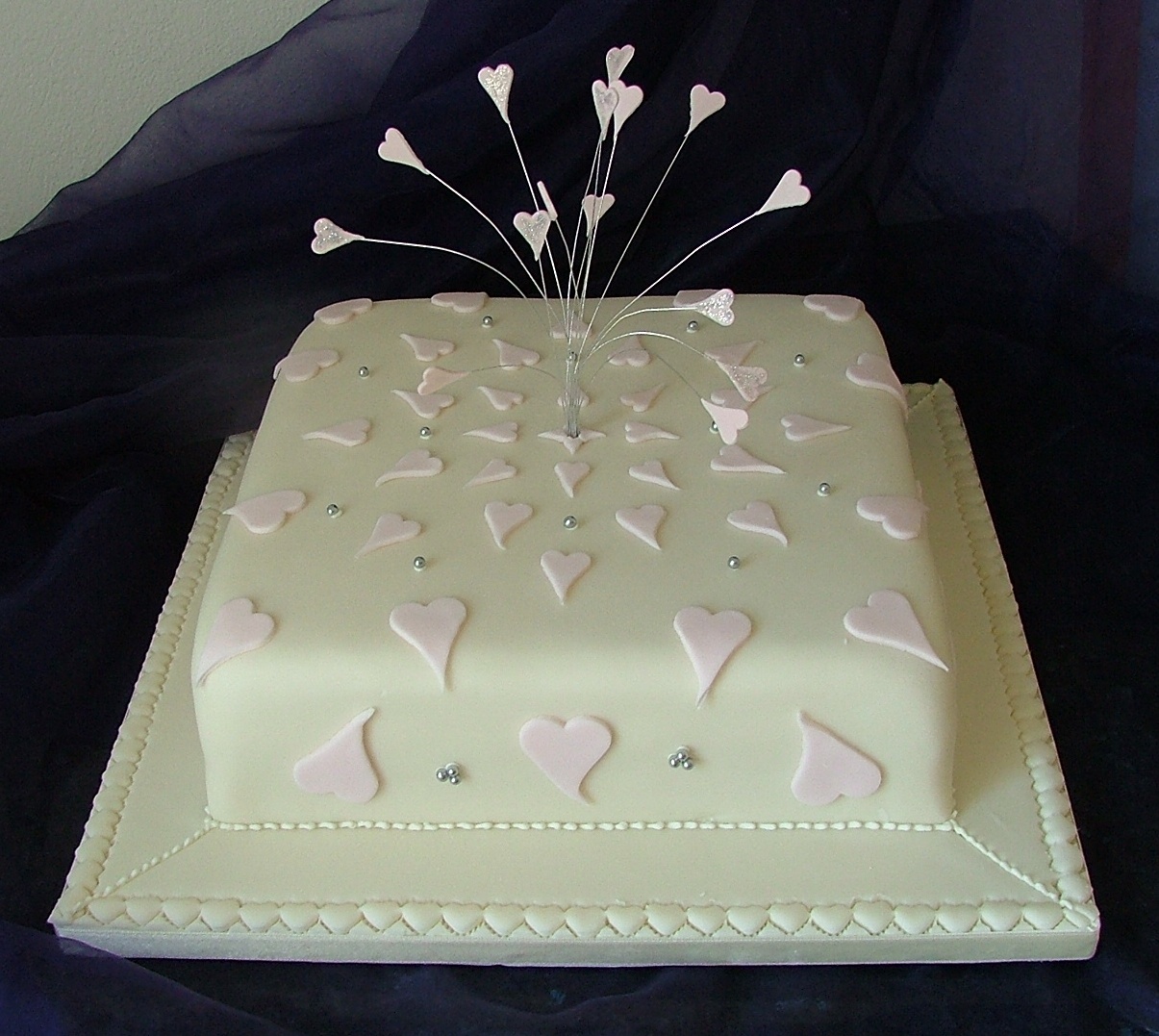 Simple One  Tier  Wedding  Cake  Designs  Wedding  Cake  Designs 