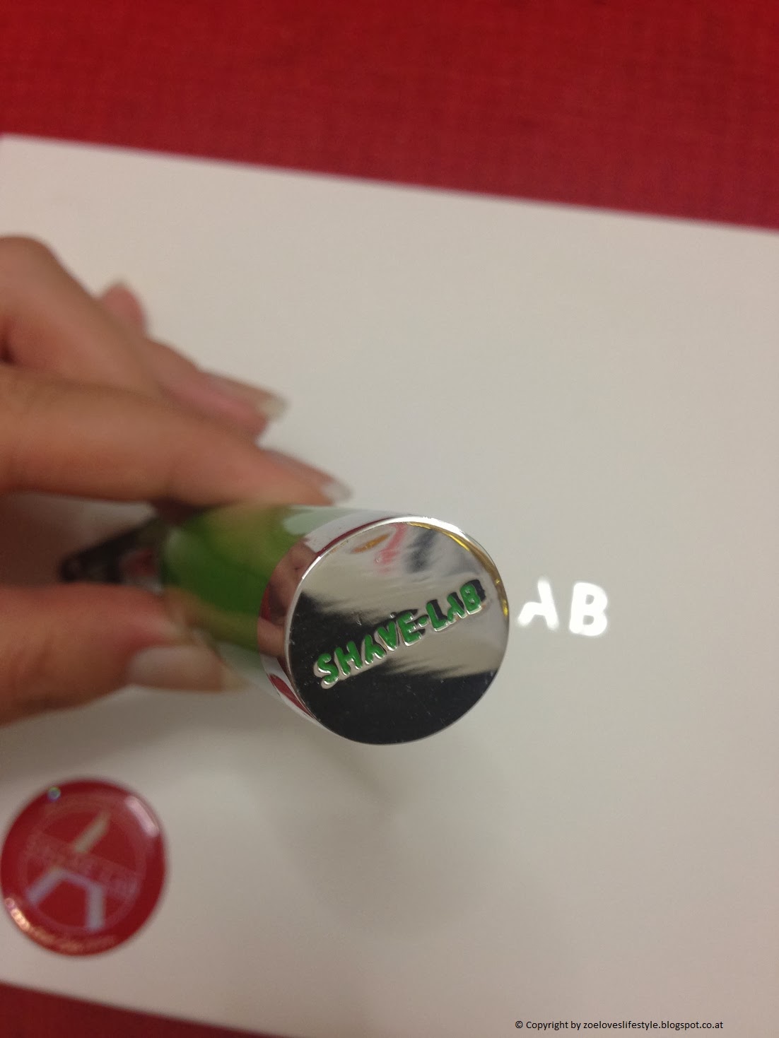 Zoe loves Lifestyle gewonnen und eine kurze Review zu Shave Lab Rasierer