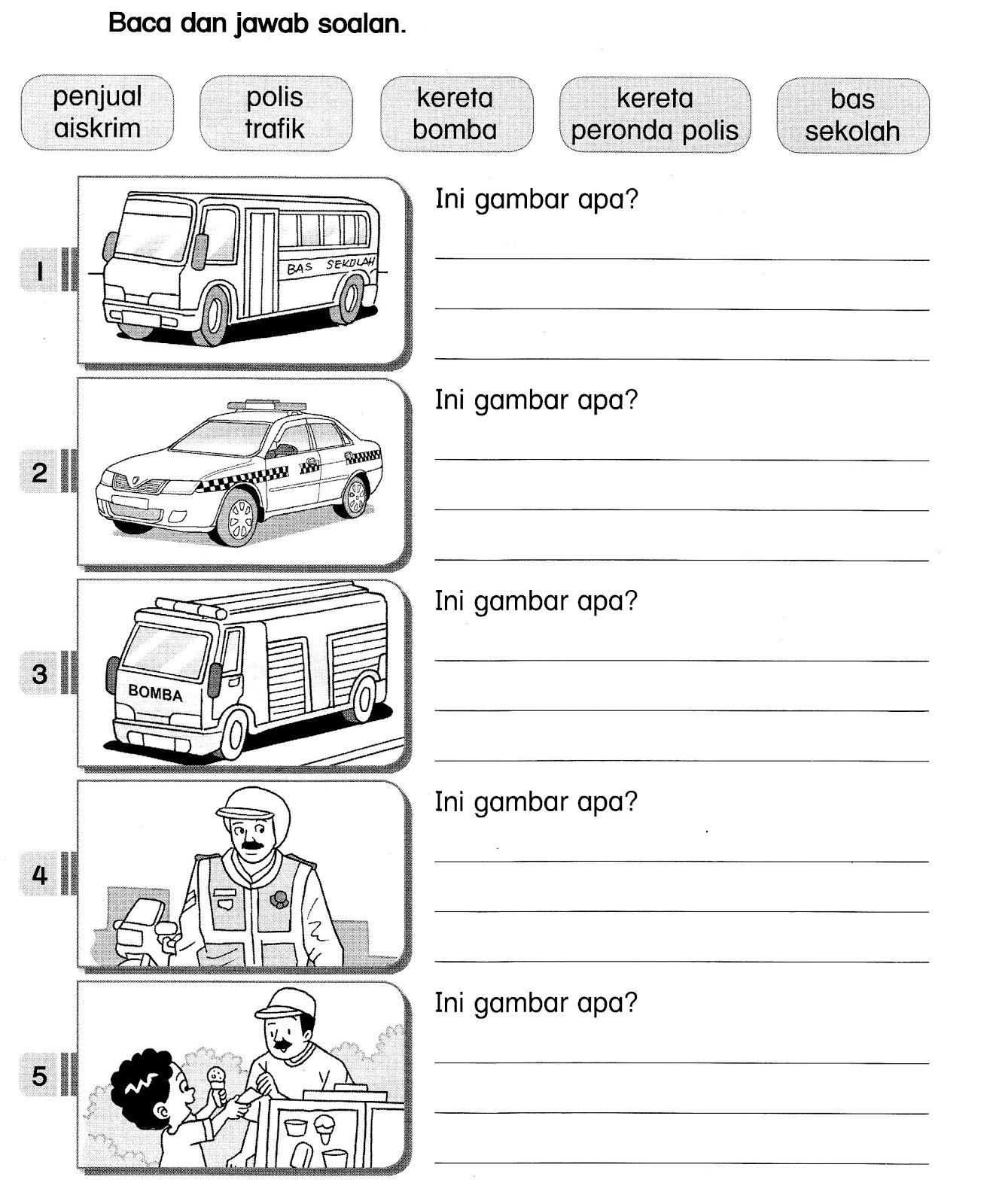 Sudut Pembelajaran Bahasa Malaysia Latihan Tatabahasa