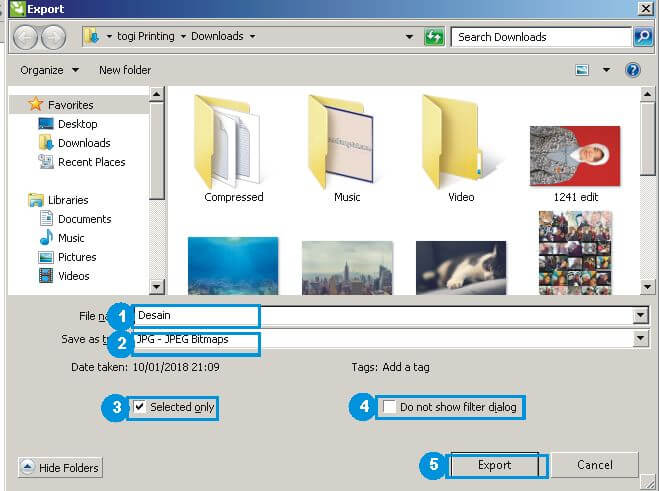 Cara Export Atau Menyimpan File Coreldraw Menjadi Jpg Atau Png Dan Jenis File Lainnya Kumpulan Tutorial