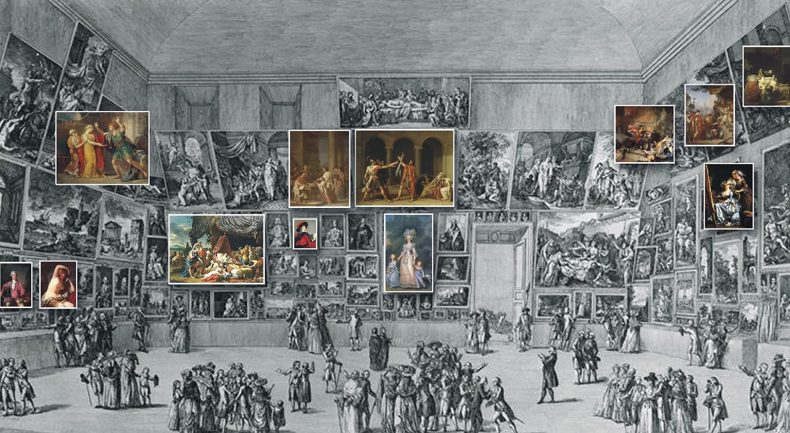 El famoso Salon de París. El famoso Salon de París.