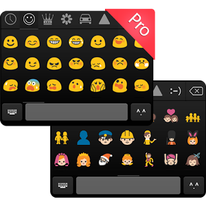  تطبيق Emoji Keyboard Pro  لوحة المفاتيح لهواتف وأجهزة أندرويد 