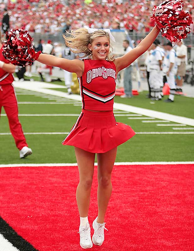 Sexiest Girl Ever The Ohio State Buckeyes football cheerleading team