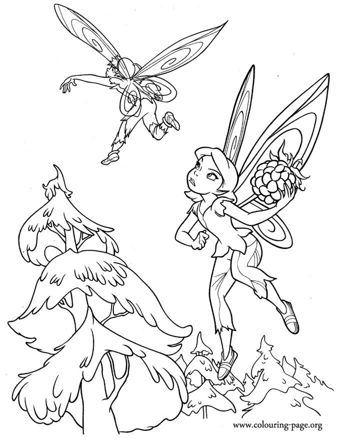 Coloring Tinkerbell Cartoon Cute Cartoon Wallpaper