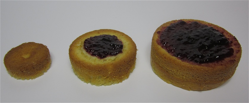 Mini-Vanilletörtchen mit Marmelade Anleitung 2