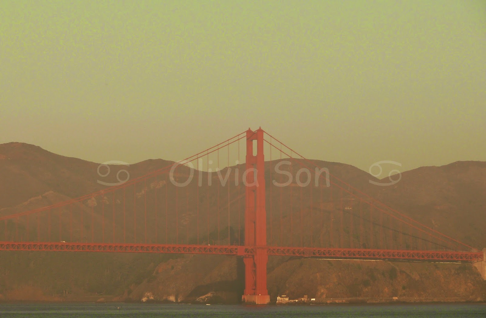 sunset golden gate bridge san francisco, californie, usa