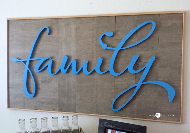 Great tutorial on how to make your own cutout words at MyLove2Create