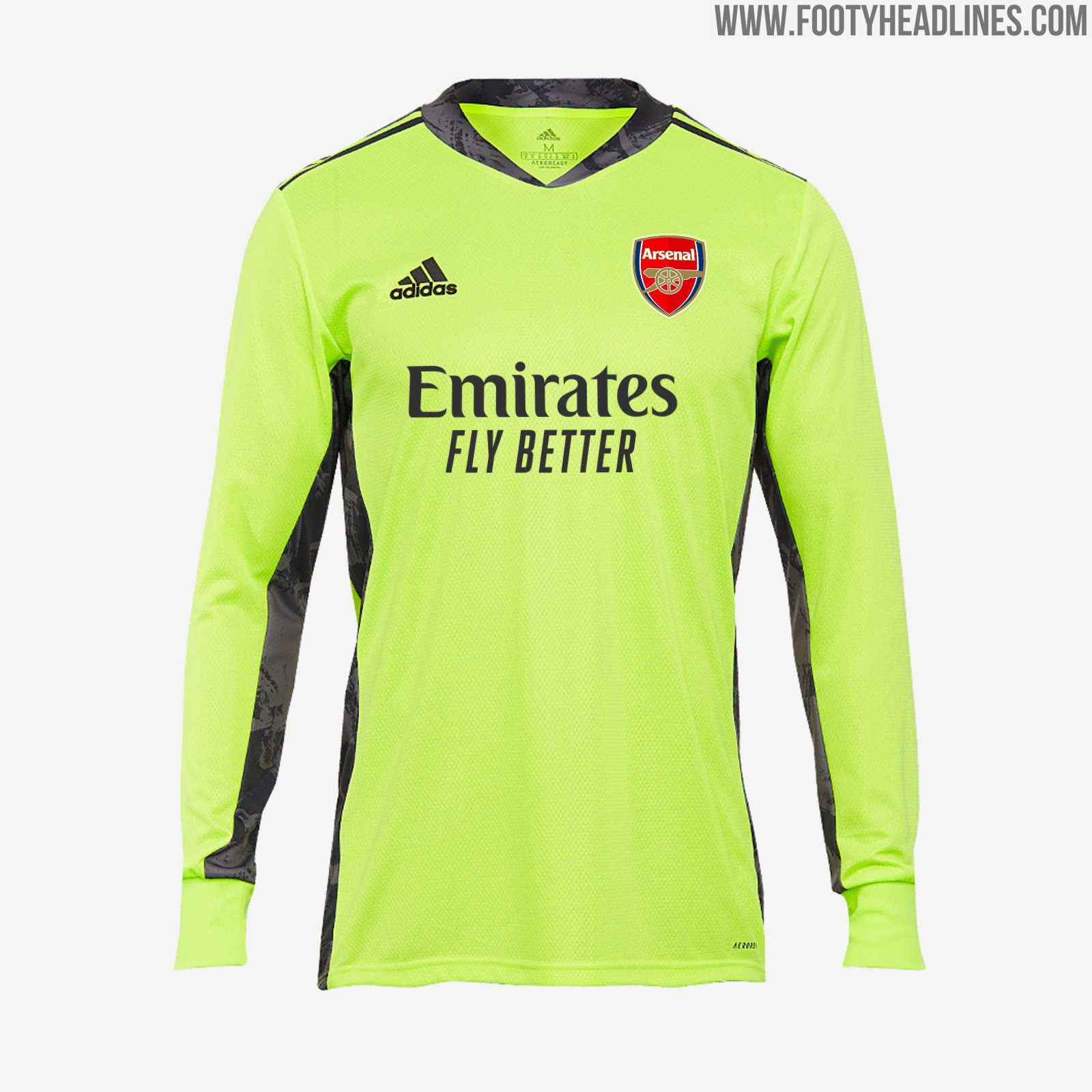 arsenal away goalkeeper kit