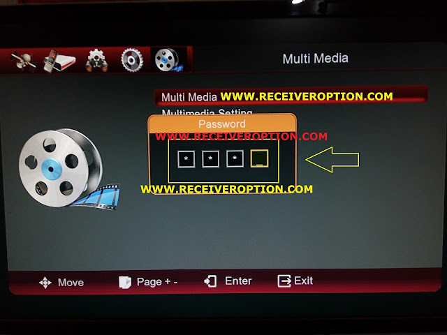 HOW TO ADD ASIASAT7 POWERVU KEY IN NEW VERSION MULTI MEDIA SOFTWARE