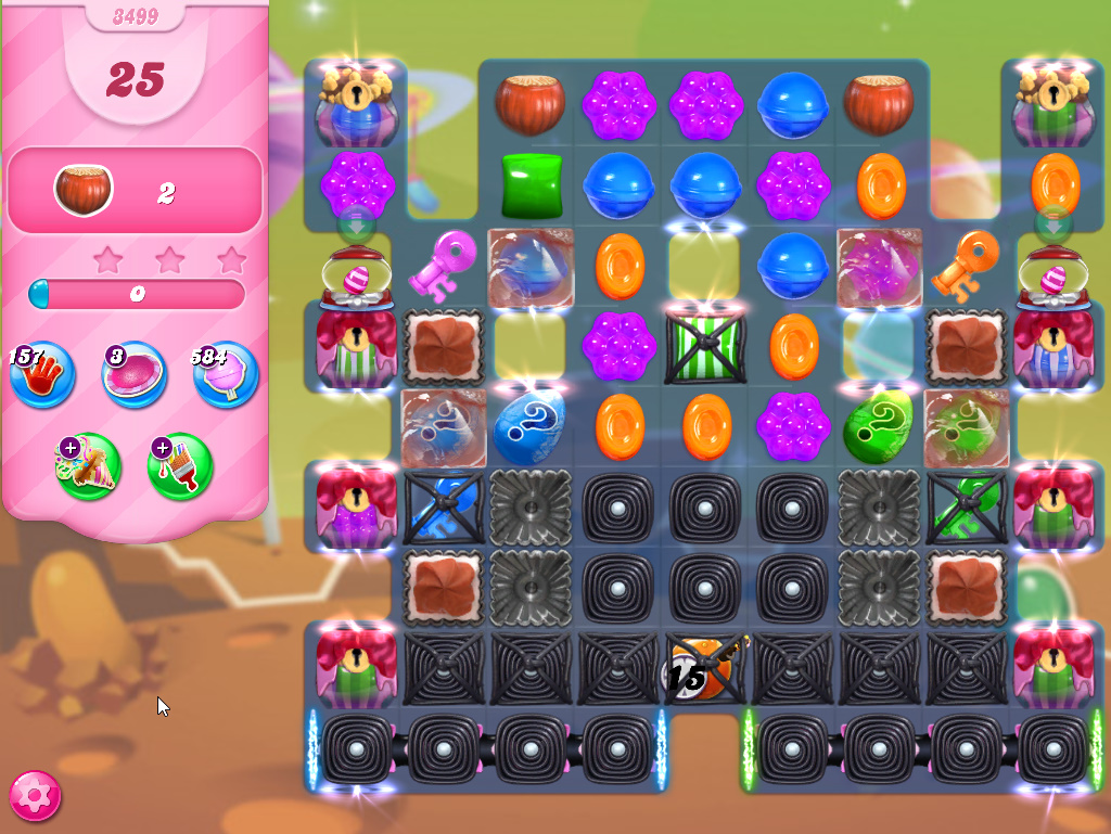 Candy Crush Saga level 3499 Candy Crush Saga level 3499