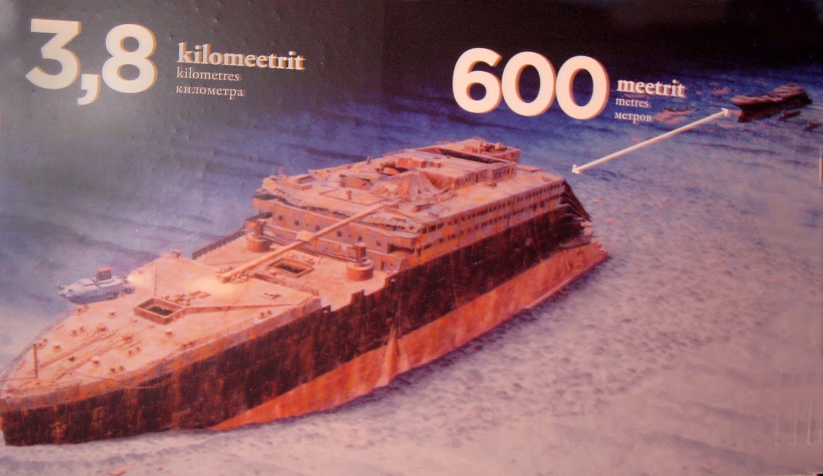 Выставка в Таллинне.Титаник.Истории, находки, легенды