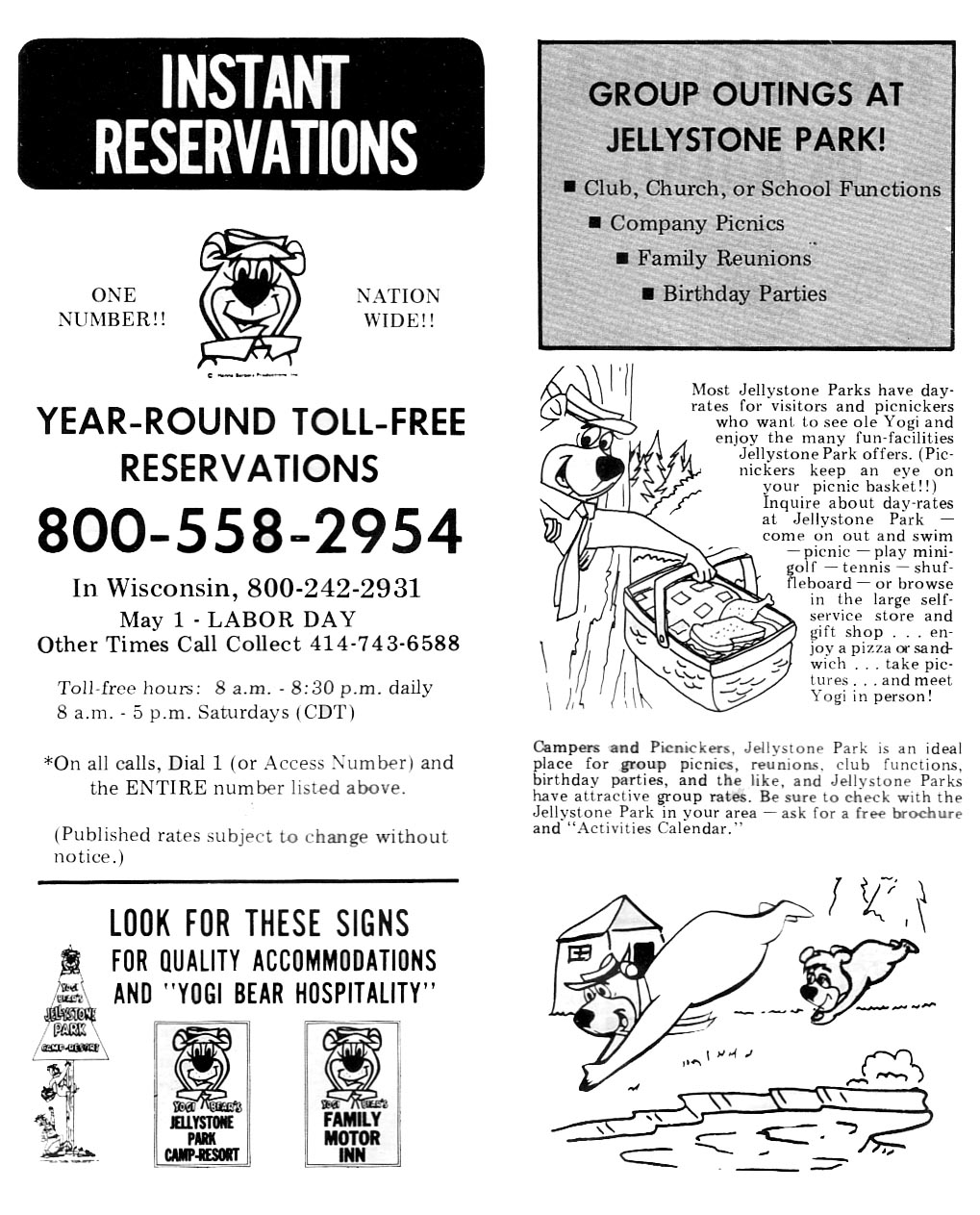 and everything else too Jellystone Park '77