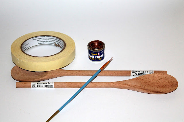 DIY Anleitung Kochlöffel / Holzlöffel verschönern - DIYCarinchen