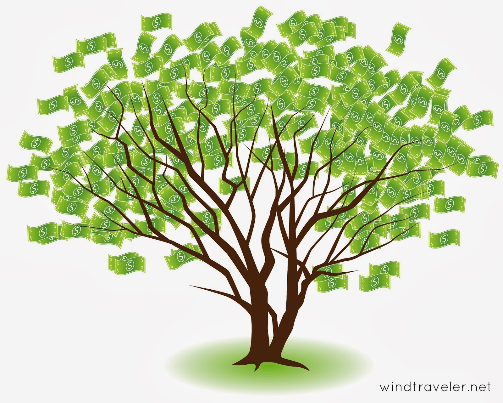 free clip art money tree - photo #36