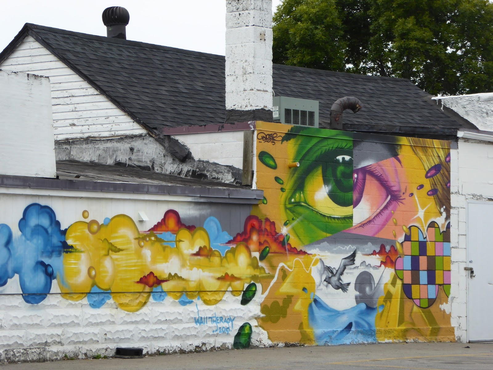 Nancy and Julianne's Travels Street Art in Rochester, NY