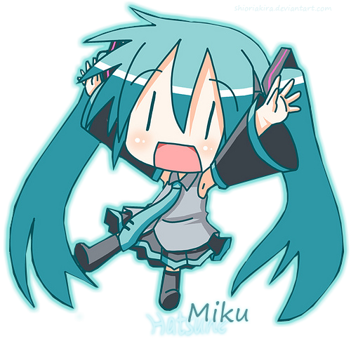 PNG Transparant Hatsune Miku | Vu - Tutorial's ♪ | Sharing Blogger