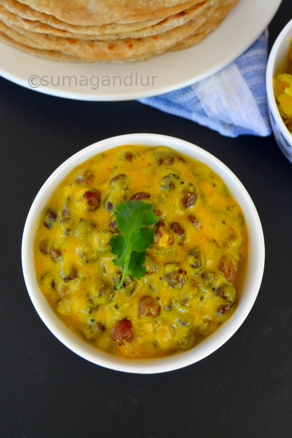 Veggie Platter Chane Jaisalmer Ke / Dahi Chane Ki Subzi