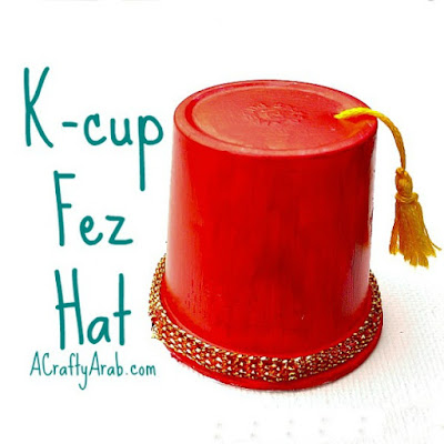 K-cup Fez Hat Treat Tutorial by A Crafty Arab