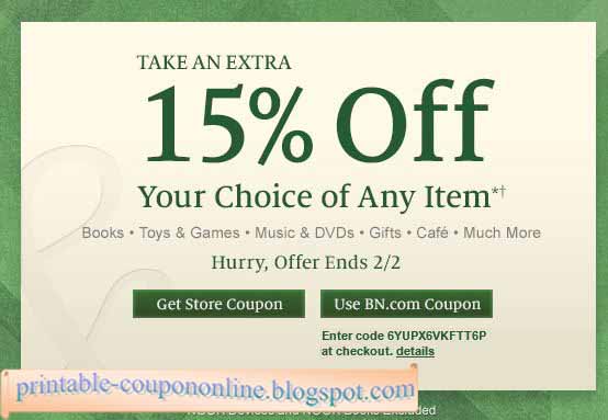Bn coupon codes 2018