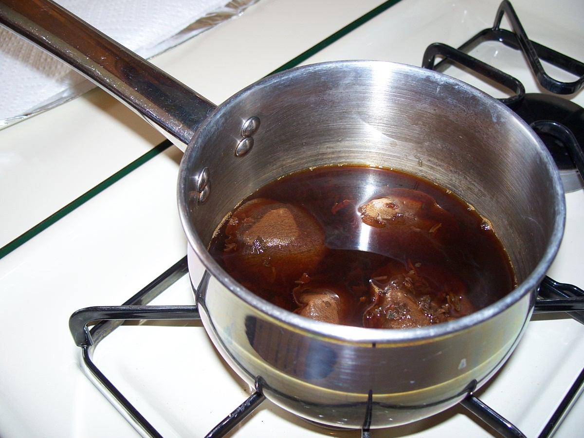 It's Daffycat Tea Staining