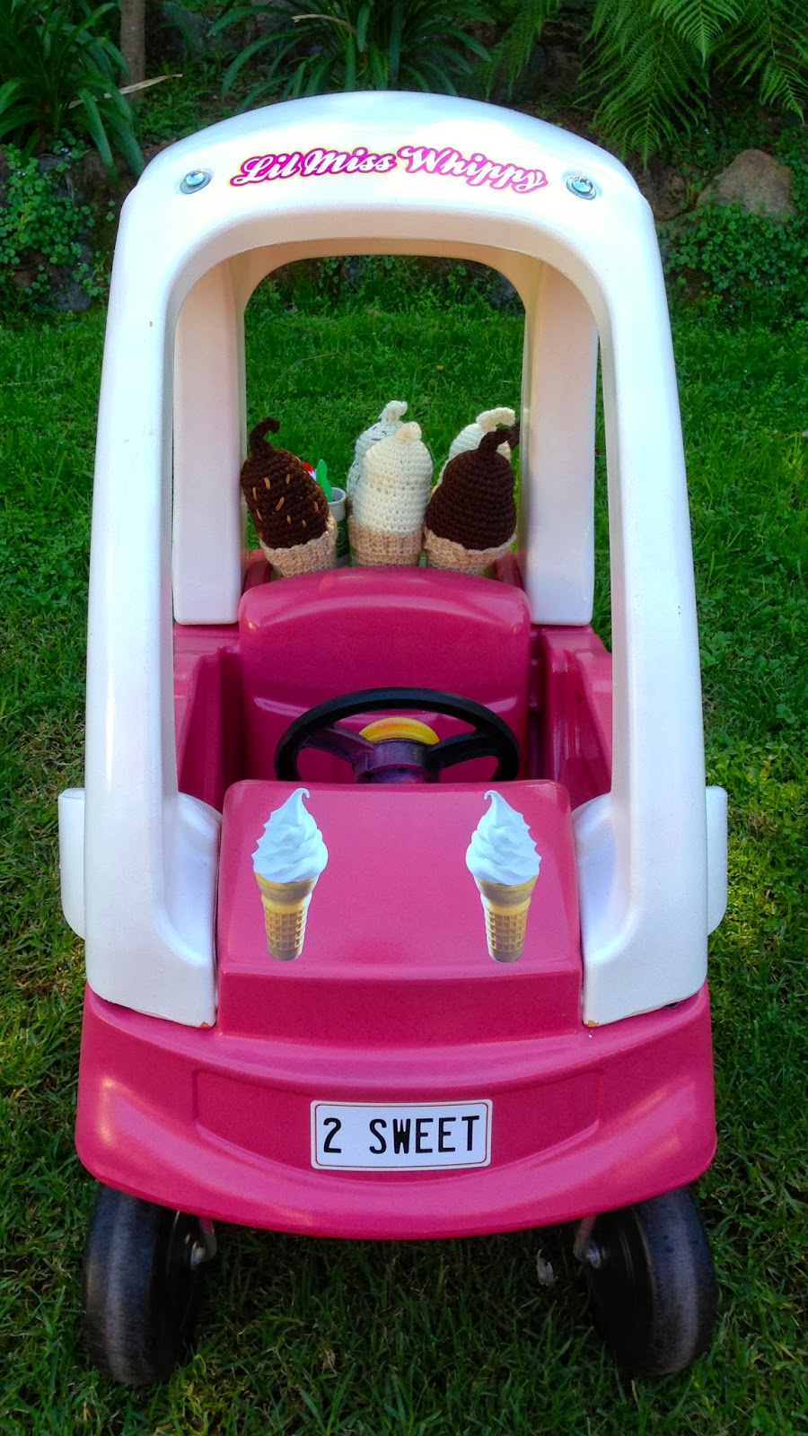Giggleberry Creations! Lil' Miss Whippy Cozy Coupe Makeover!