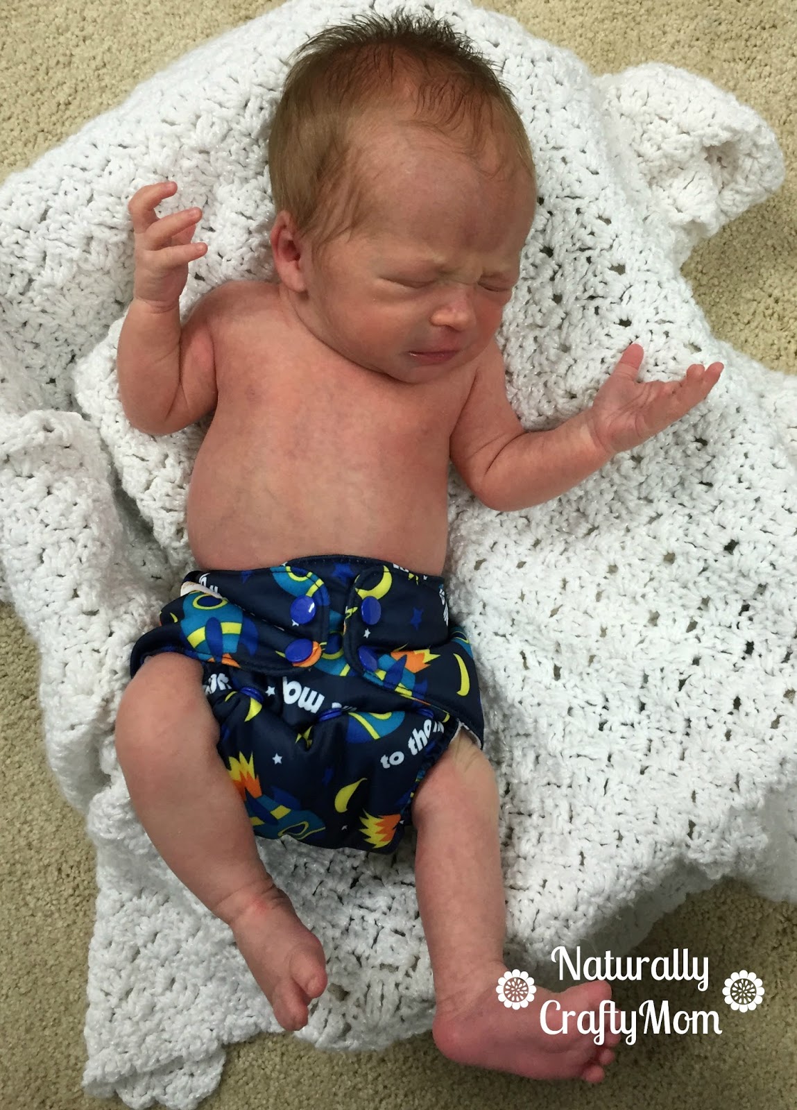 Newborn Diaper Trial Results Diaper Rite All In One Naturally Crafty Mom