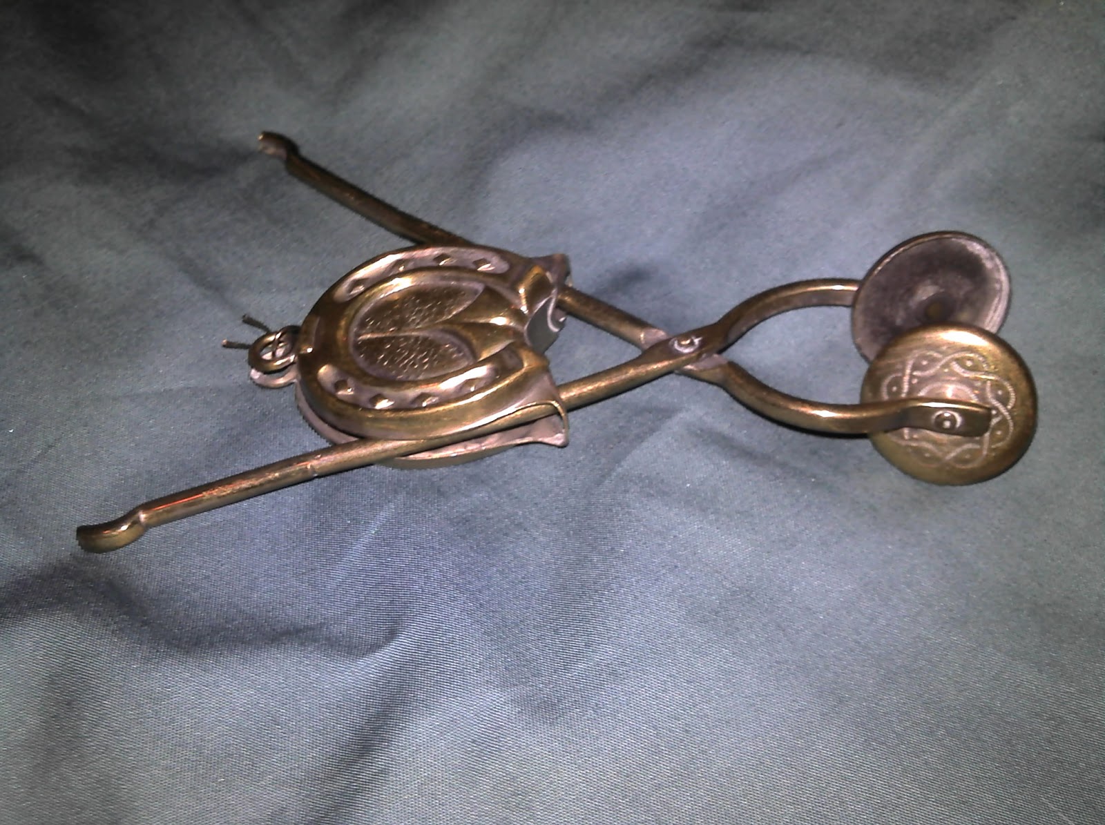 Stepping Into History Victorian Brass Skirt Lifter