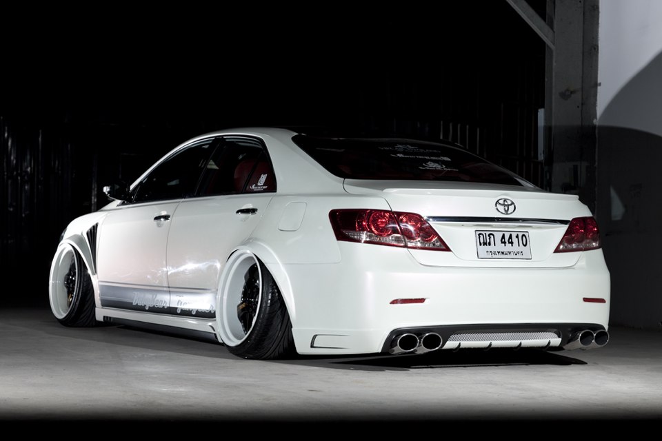 Toyota Camry Tuning Modified I Really Like Red White