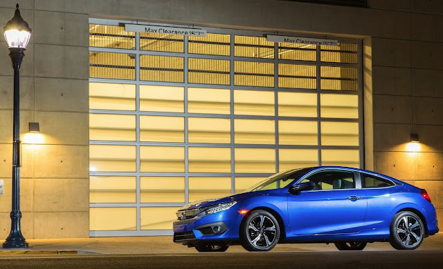 Civic Coupe 2016 Honda Civic Coupe blue