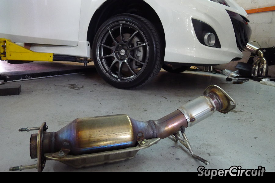 SUPERCIRCUIT Exhaust Pro Shop Mazda3 MPS Cat Delete