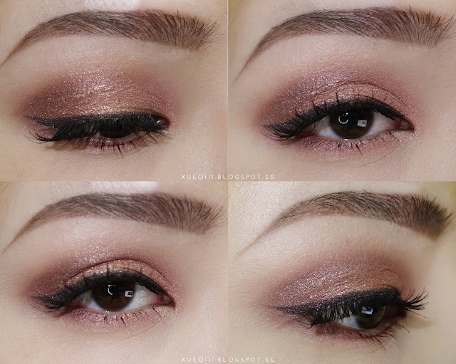 Urban Decay Naked 3 Palette Rosey Gold Makeup Look Tutorial