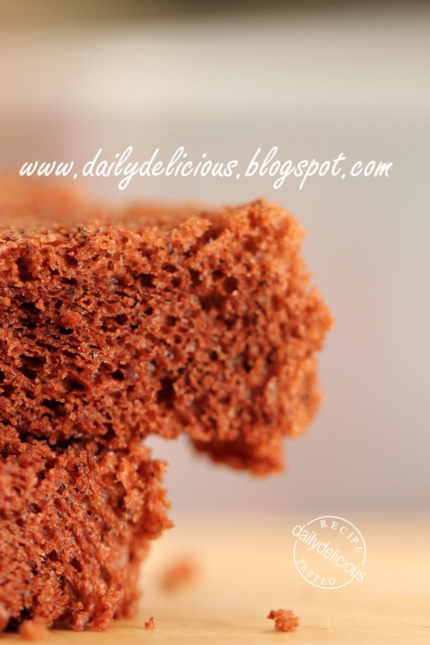 Make Chocolate Chiffon Cake Make Chocolate Chiffon Cake