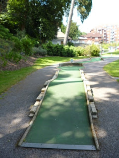 Boscombe Chine Gardens Mini Golf - Hole 14