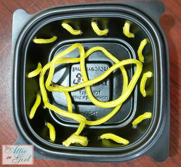 Upcycled Lacing Card Craft repurpose a chick-fil-a soup container, cow craft, books about cows, farm animal craft, crafts for kids