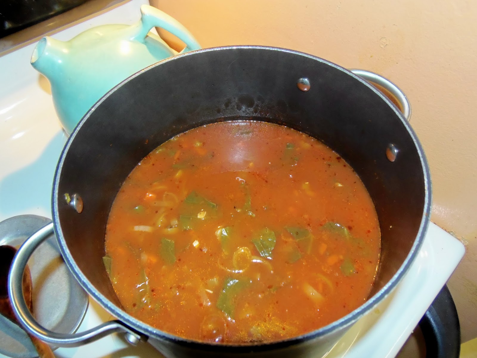 Glo's Kitchen Smoky Vegetable & Wheat Berry Soup