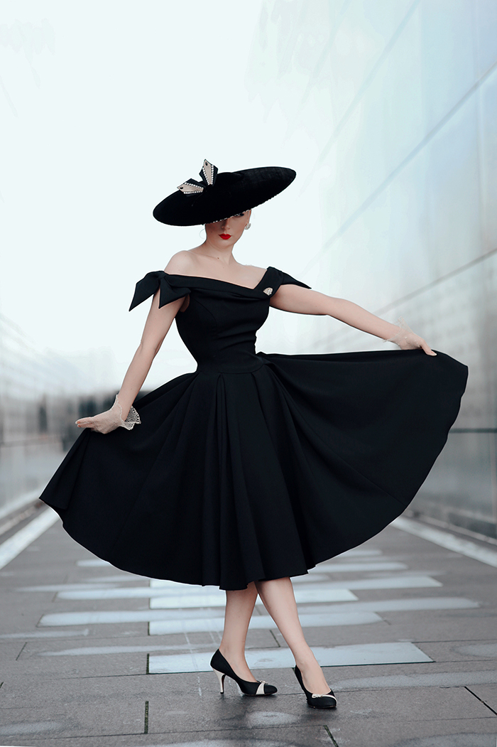 Rachel Ann Jensen ♥: New Look || The Pretty Dress Tilly in Black