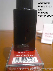Antaeus Chanel perfume set 150 g savon/edt 19 ml. Vintage 1982. Sealed  bottle