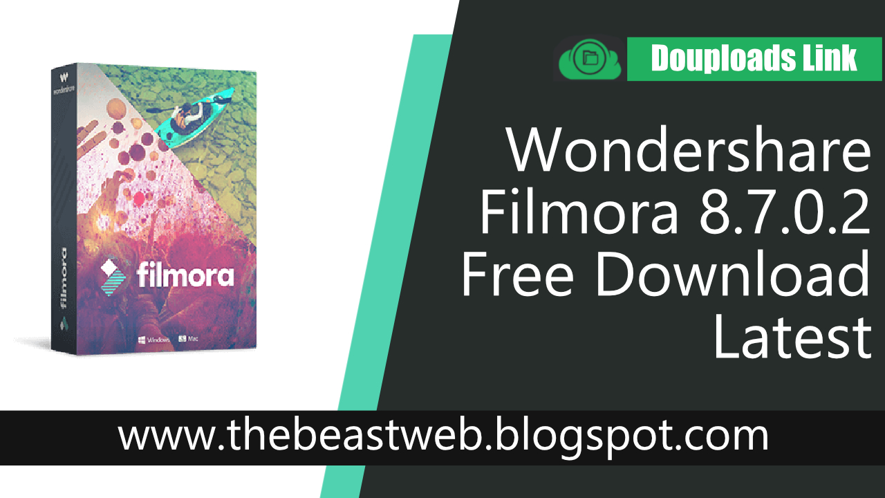 Wondershare Filmora 8.7.0.2 64bit Full